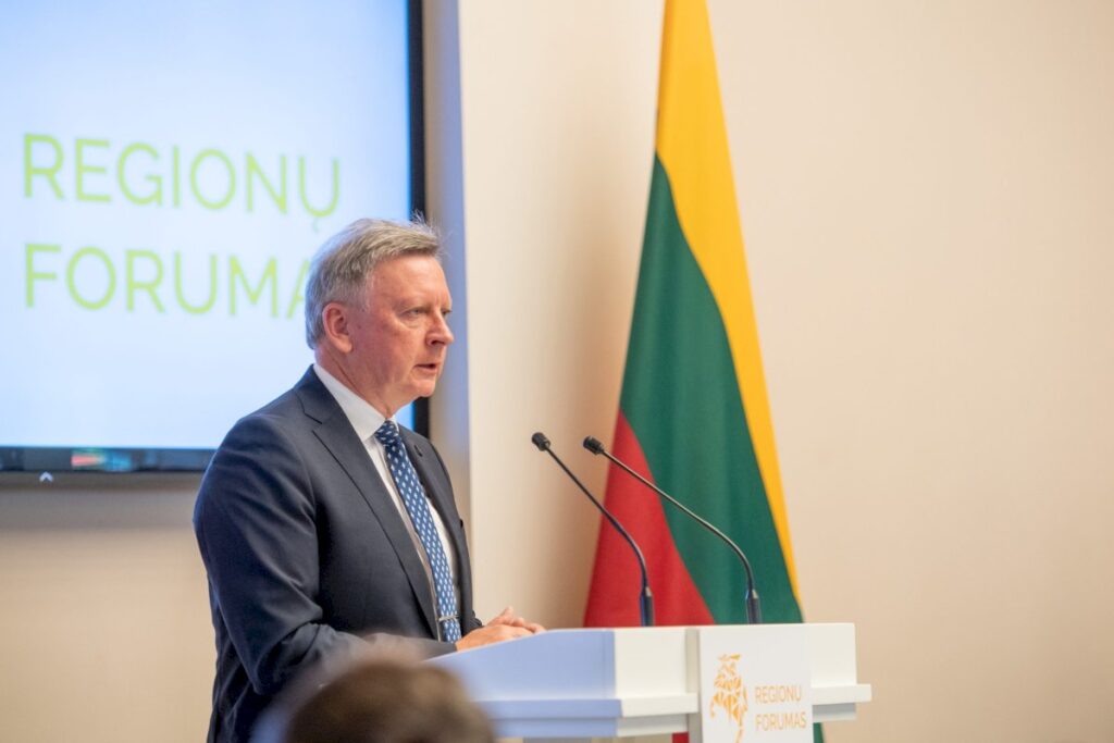 Decentralizacija ir koordinuota nacionalinė regioninė politika yra viena iš pagrindinių