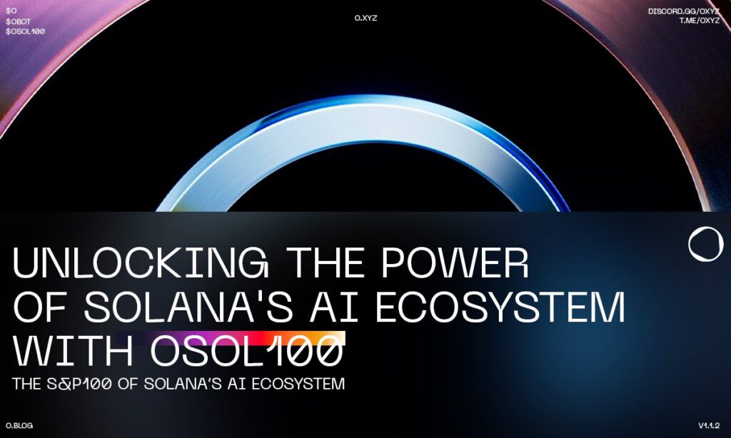 O.XYZ pristato OSOL100 AI indeksą – Solanos dirbtinio intelekto ekosistemos