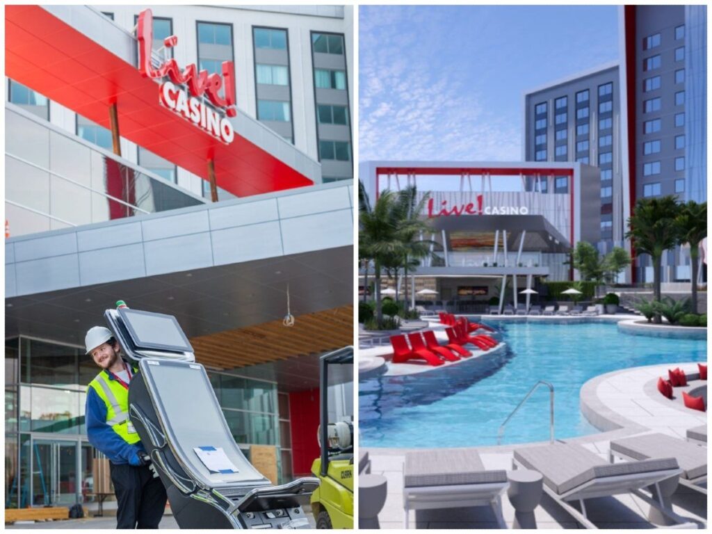 Tiesiogiai! Casino Hotel Louisiana Bossier City paskelbia atidarymą