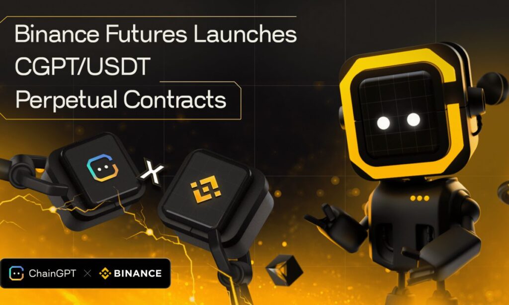 „Binance Futures“ pradeda neterminuotus CGPT/USDT kontraktus