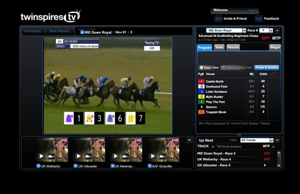 Čerčilis Daunas padavė Mičiganą į teismą dėl grasinimų „TwinSpires Racebook“.