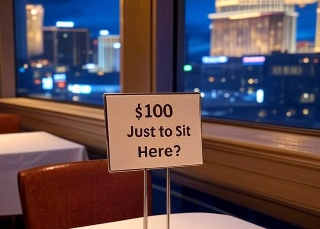 VEGAS DINING NAUJIENOS: „MGM Resorts“ svarsto apmokestinti langų staliukus