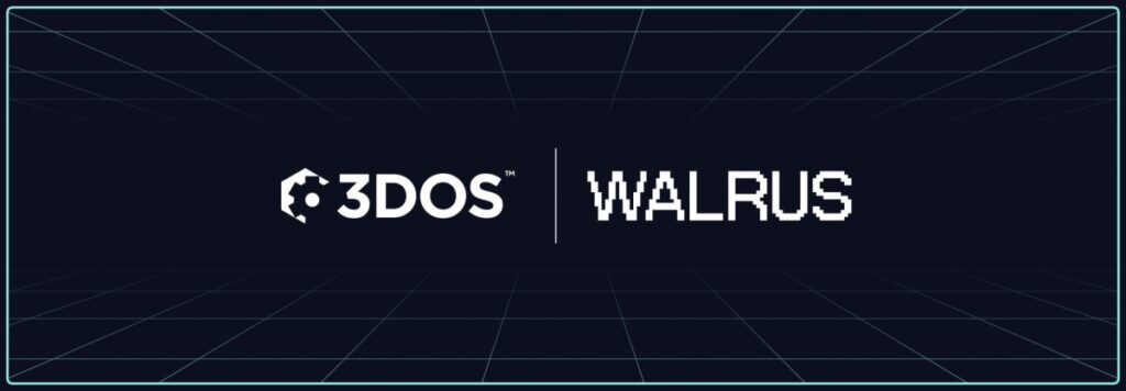 „3DOS“ išplečia decentralizuotą gamybą su „Walrus“ varomu AI ir saugojimu