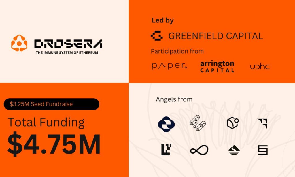 „Drosera“ padidina 4,75 mln. USD, kad sukurtų „Ethereum“ imuninę sistemą