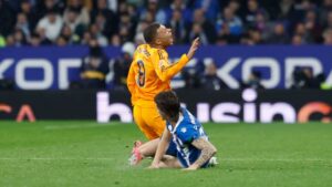„Real Madrid“ televizijos teisėjas „Espanyol“ praradimas