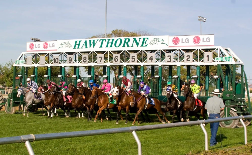 Chicago-Area Racetrack Hawthorne failų 11 skyrius, išvardija įsipareigojimus iki 500