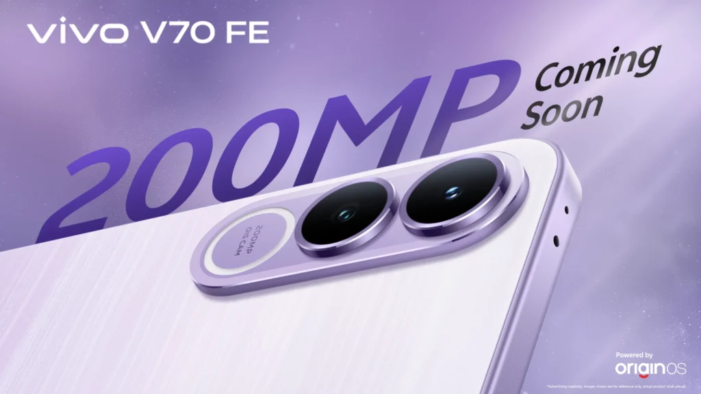vivo V70 FE nuotėkis atskleidžia kainą ir pagrindines specifikacijas Indijoje